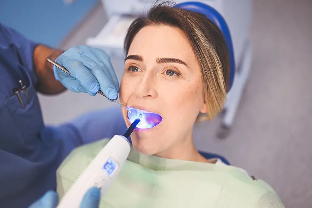 DentalSealants1 Man smiling with straight teeth