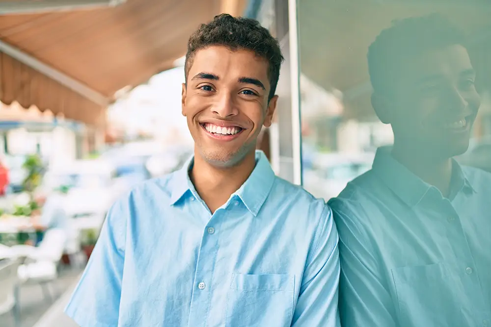 FluorideTreatment1 copy young man smiling
