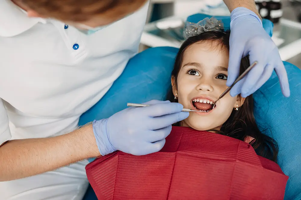 DentalSealants1 Man smiling with straight teeth