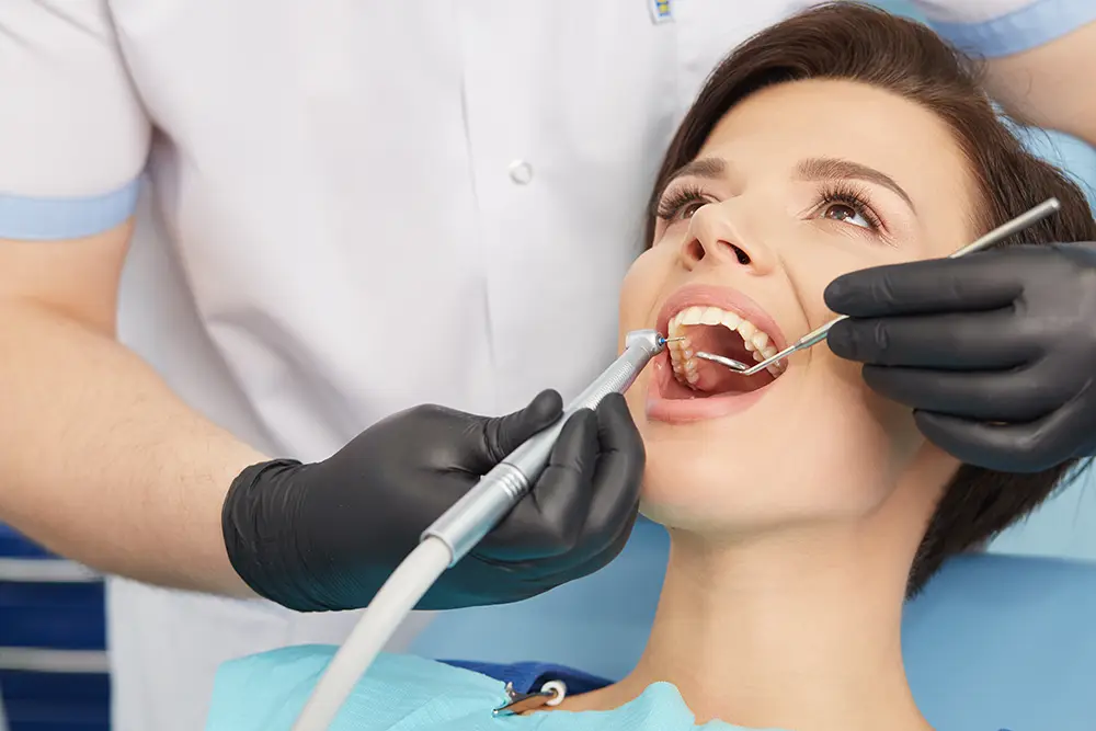 DentalSealants1 Man smiling with straight teeth